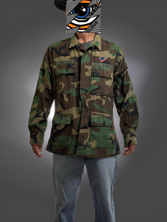 BDU Research Jacket Woodland size L