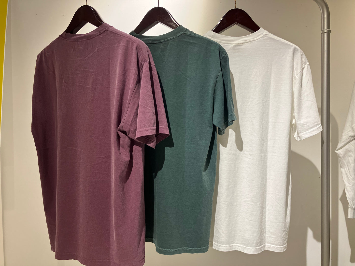 Linda TEE One point T-shirt WHITE