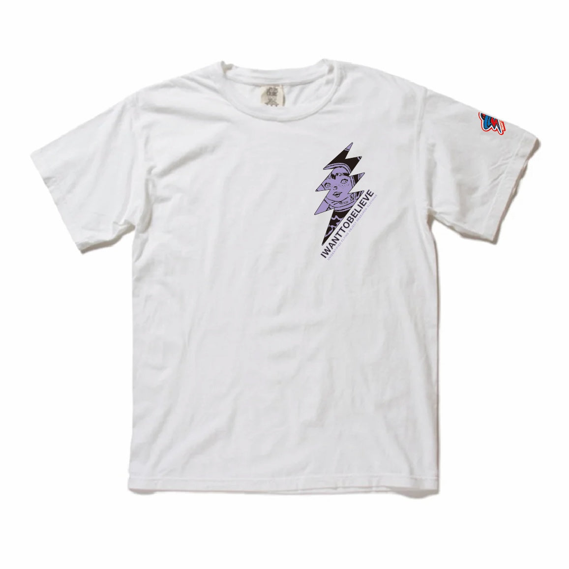 Linda TEE One point T-shirt WHITE