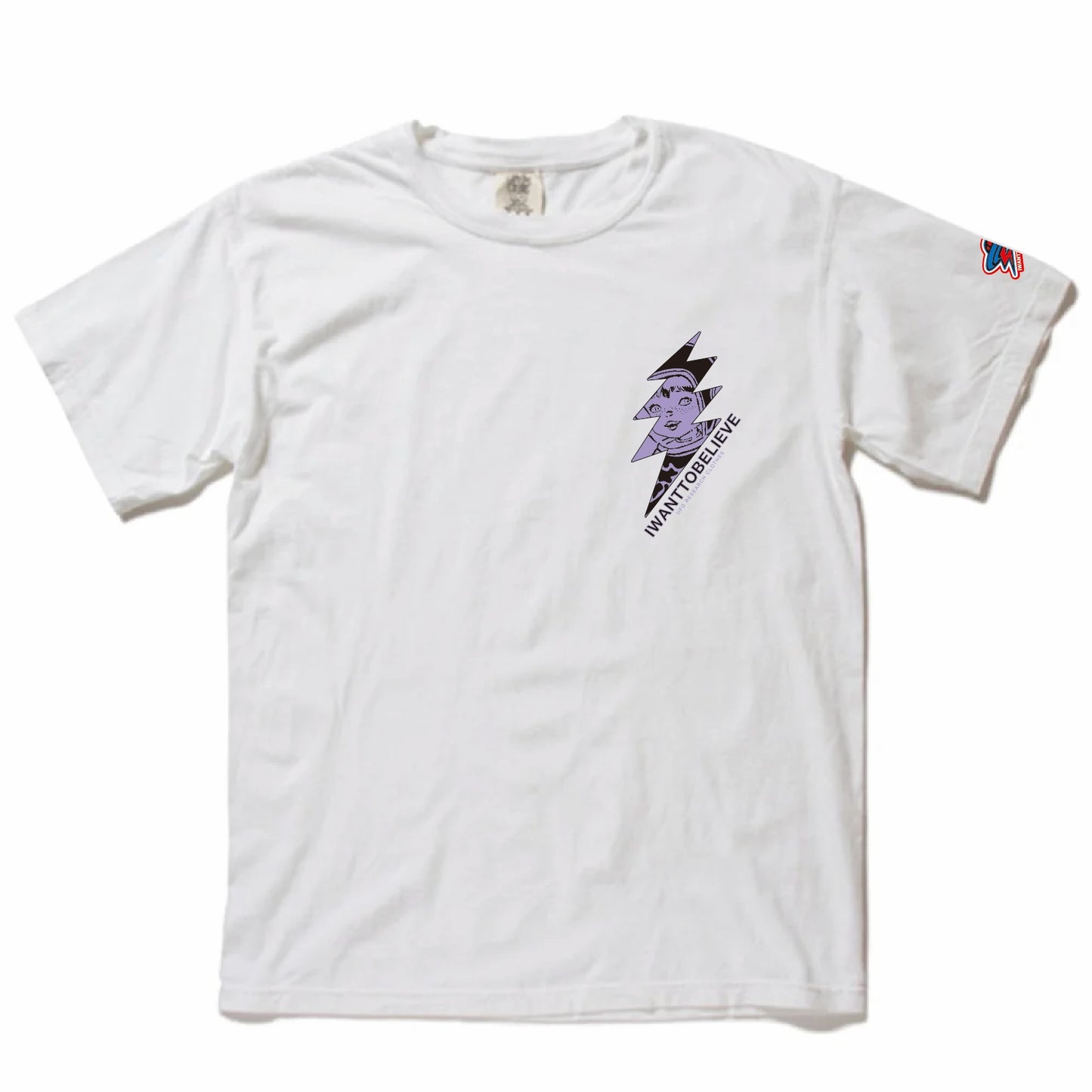 Linda TEE One point T-shirt WHITE