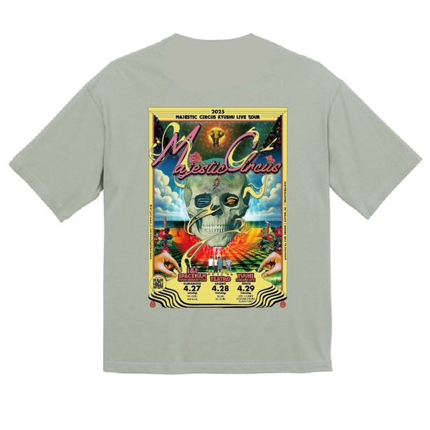 MAJESTIC CIRCUS 九州ツアー2025 T-Shirts セージグリーン