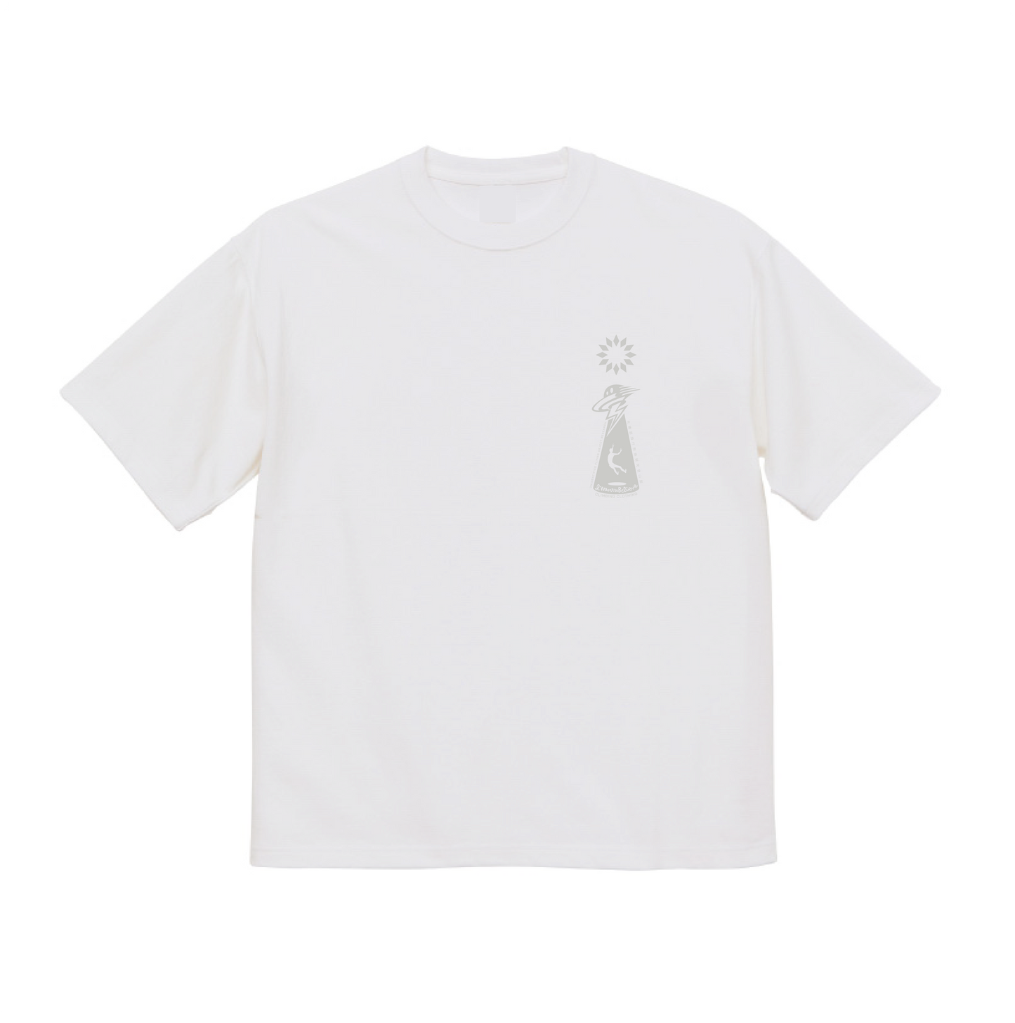 IWANTTOBELIEVE & PUMP PUSH YOUR LIMITS compass UFOs TEE WHITE