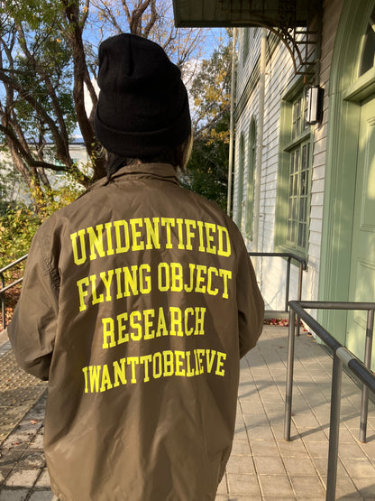 "UFO" Nylon Coach Jacket