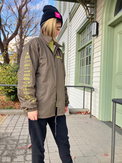 "UFO" Nylon Coach Jacket