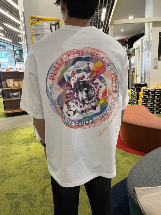 IWANTTOBELIEVE & PUMP PUSH YOUR LIMITS Observation X TEE white