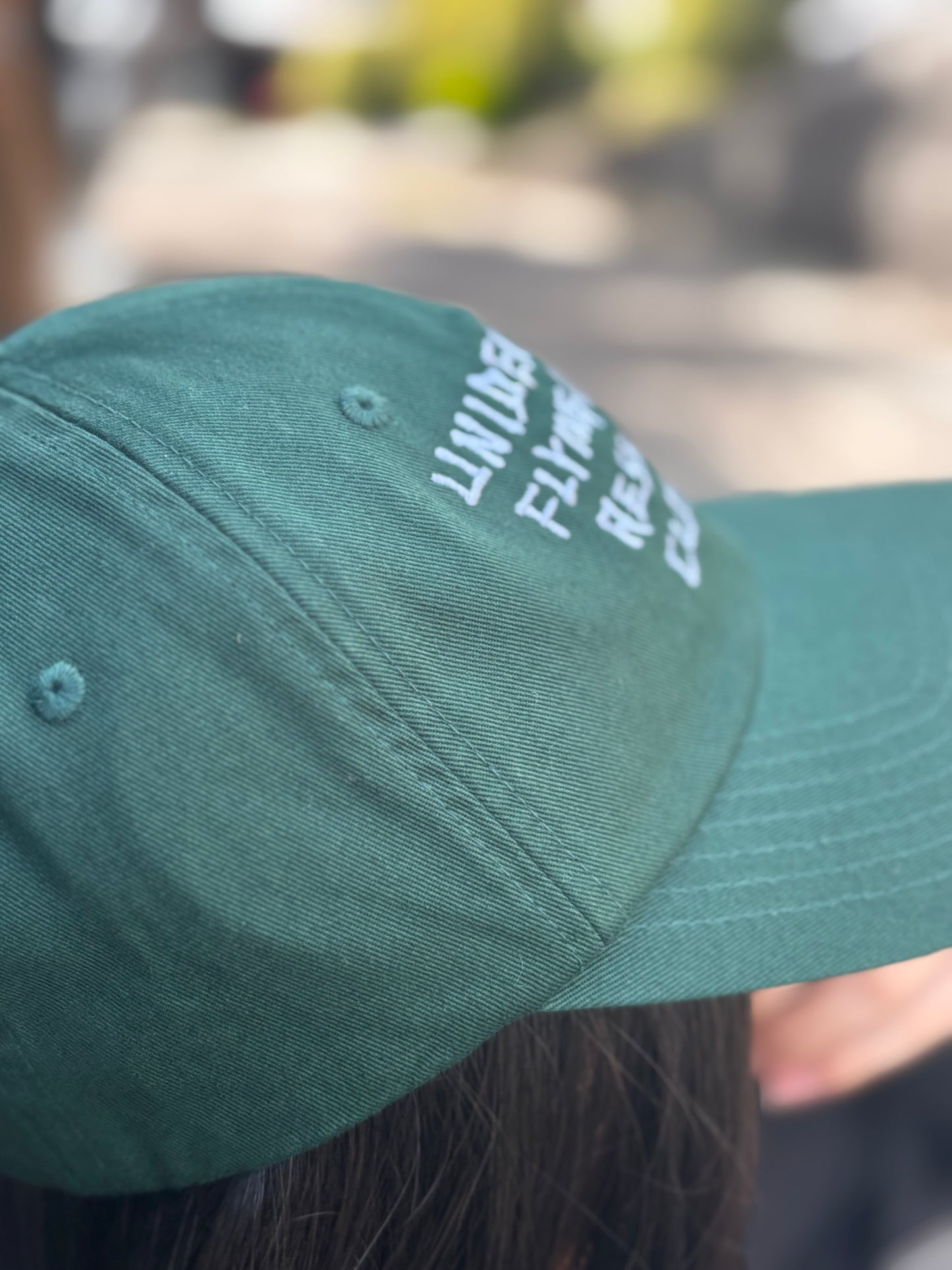 BENT BRIM CAP GREEN 25 AW