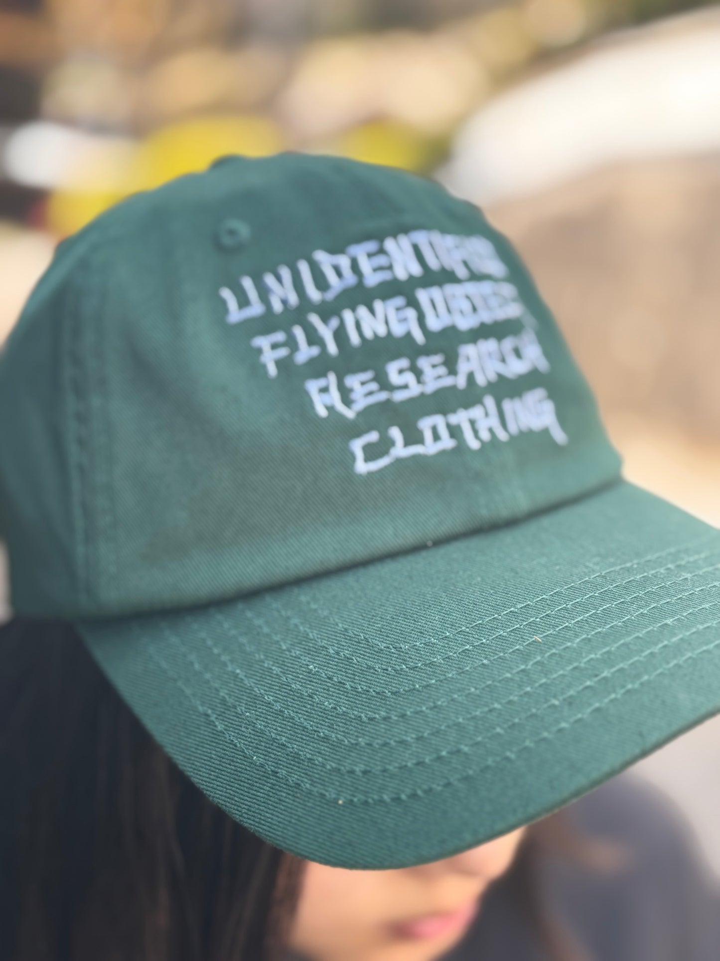 BENT BRIM CAP GREEN 25 AW
