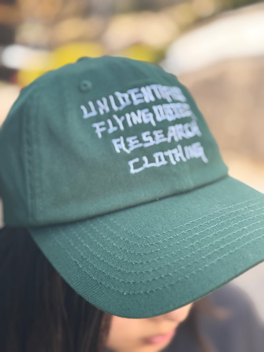 BENT BRIM CAP GREEN 25 AW