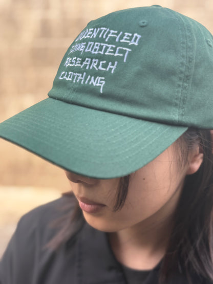 BENT BRIM CAP GREEN 25 AW