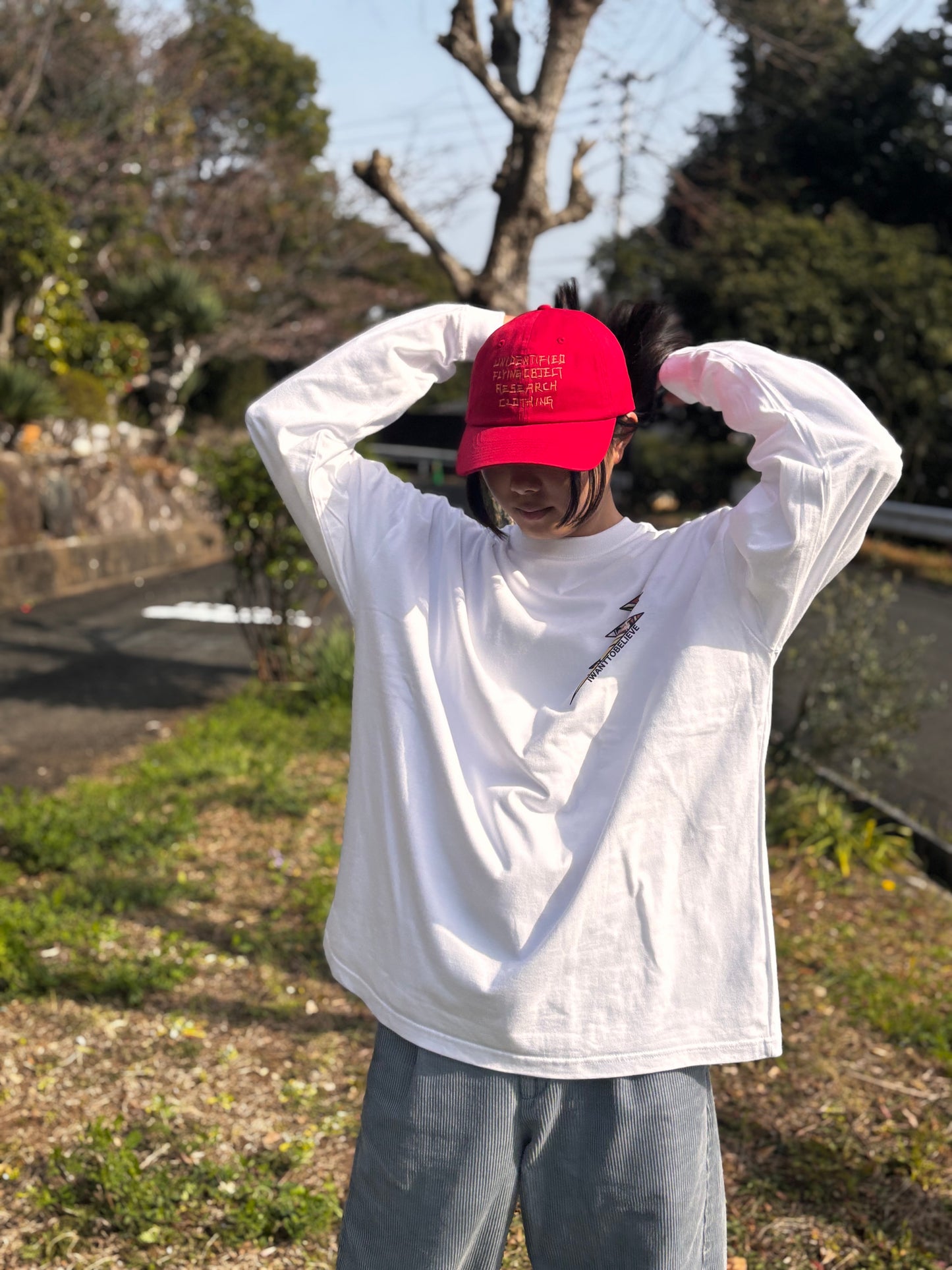 BENT BRIM CAP RED 25 AW