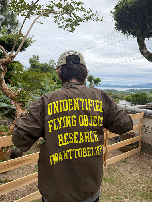 "UFO" Nylon Coach Jacket