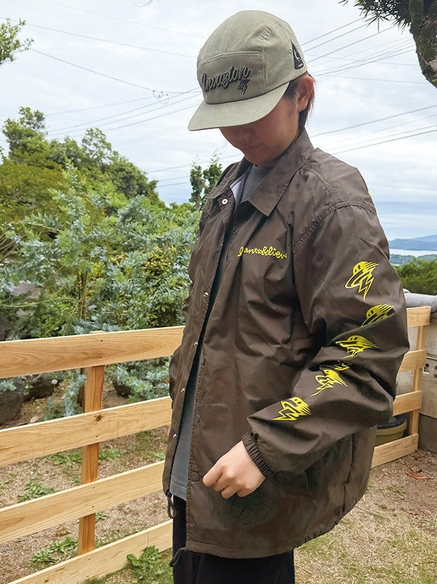 "UFO" Nylon Coach Jacket