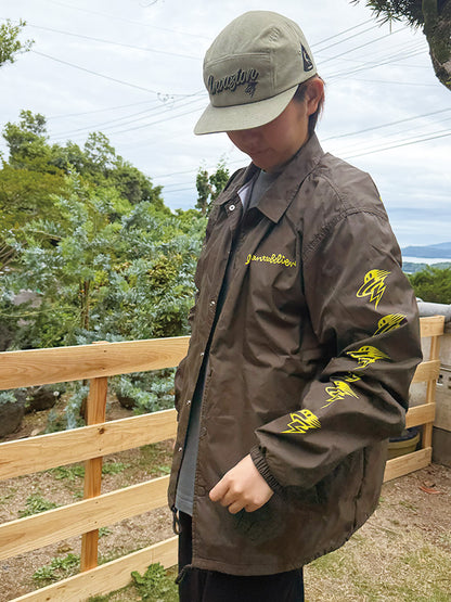 "UFO" Nylon Coach Jacket