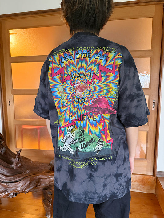PYRAMID UFO CLUB 2026　Tie-dye Black
