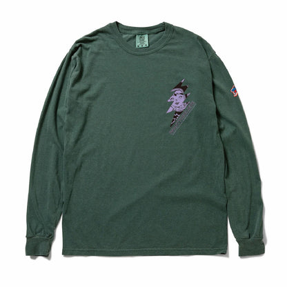 Linda Long sleeve　One point Long sleeve GREEN