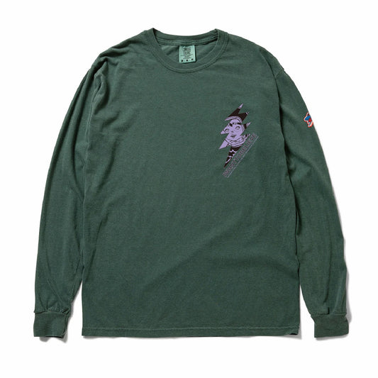 Linda Long sleeve　One point Long sleeve GREEN