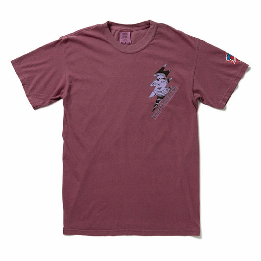 Linda TEE　One point T-shirt BERRY