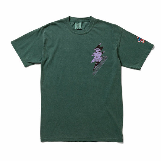 Linda TEE　One point T-shirt GREEN