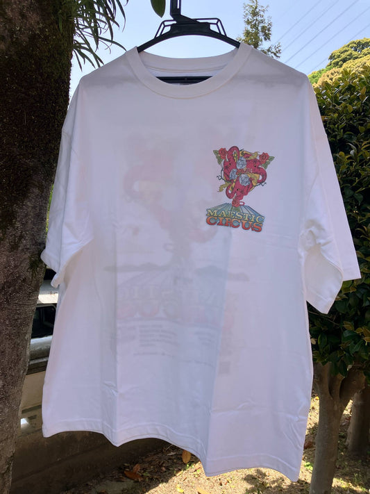 MAJESTIC CIRCUS 九州ツアー2024 T-Shirts　WHITE