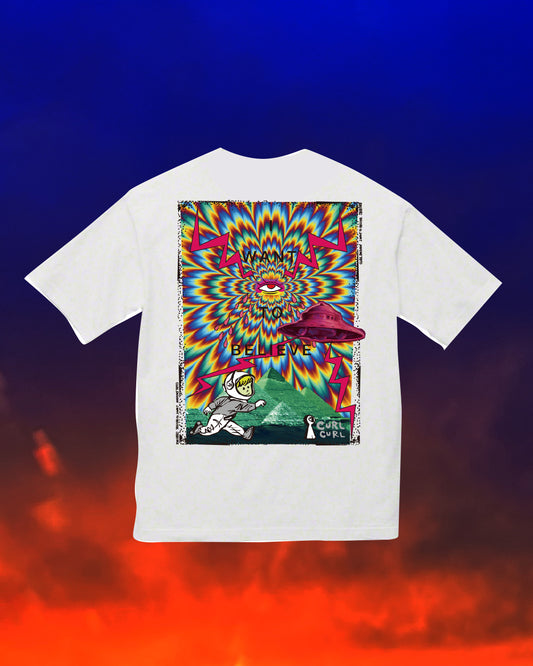 T-shirt 002 Title: IWANTTOBELIEVE UFO